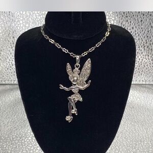 Disney Jewelry ^^^ TinKs ^^^ Silver  Pendant Necklace ***